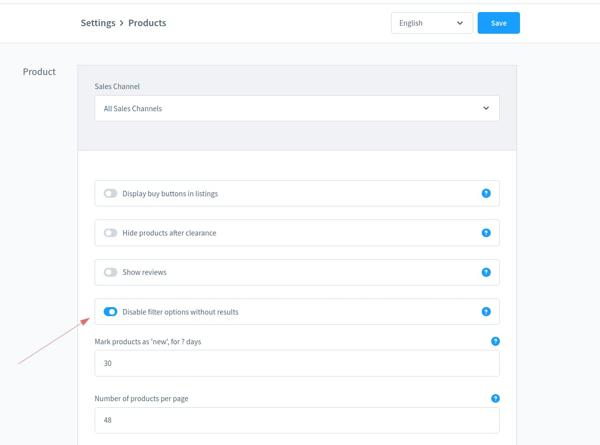 How to add a "is in stock" filter in Shopware 6?