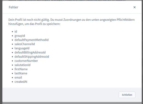 Import / Export Customers via CSV in Shopware 6